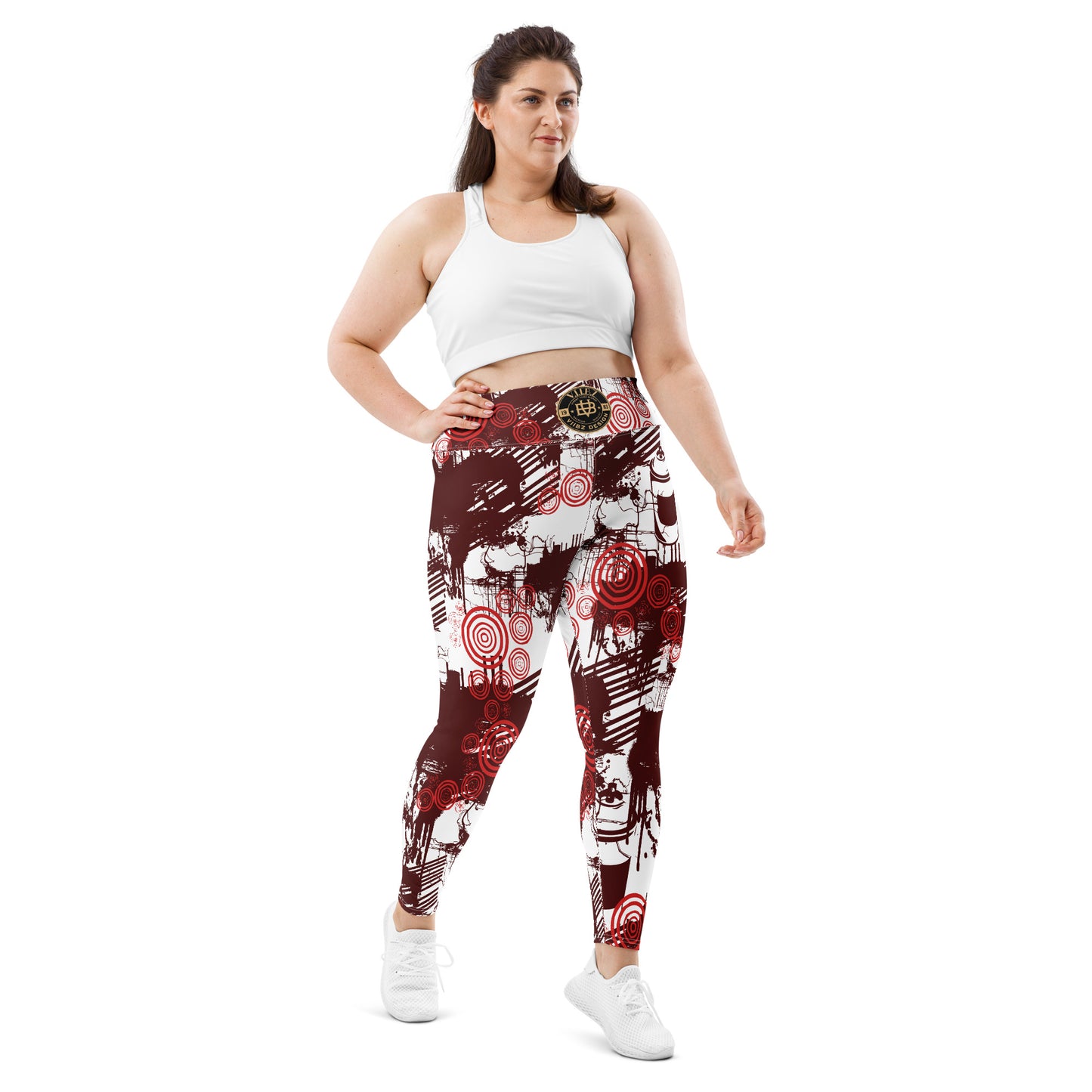 painted viibz x  Plus Size Leggings