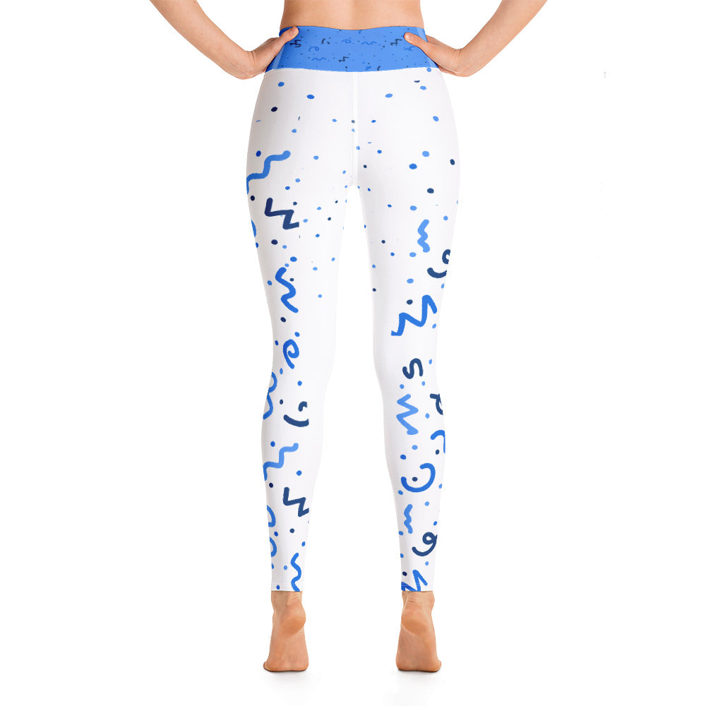 abstract viibz x Yoga Leggings