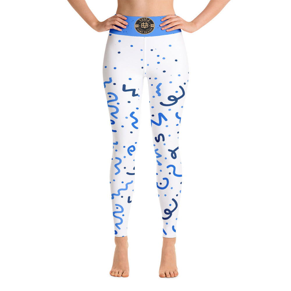 abstract viibz x Yoga Leggings