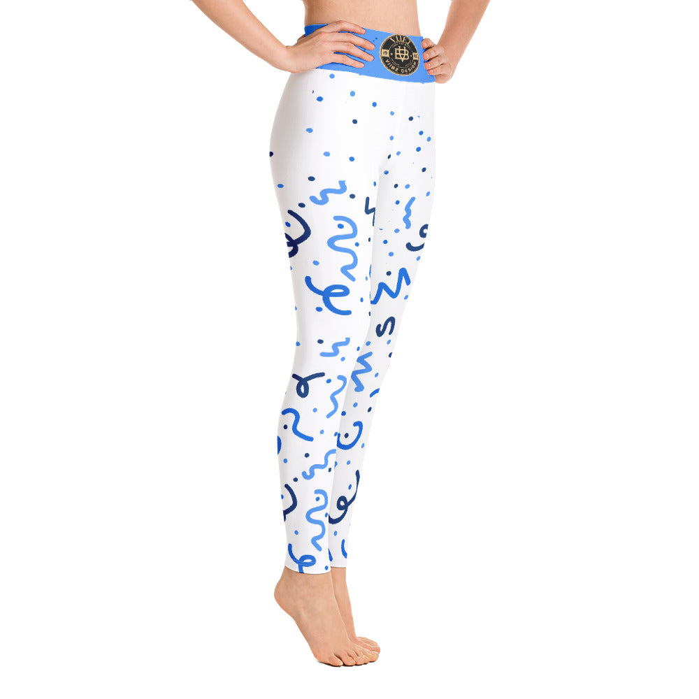 abstract viibz x Yoga Leggings